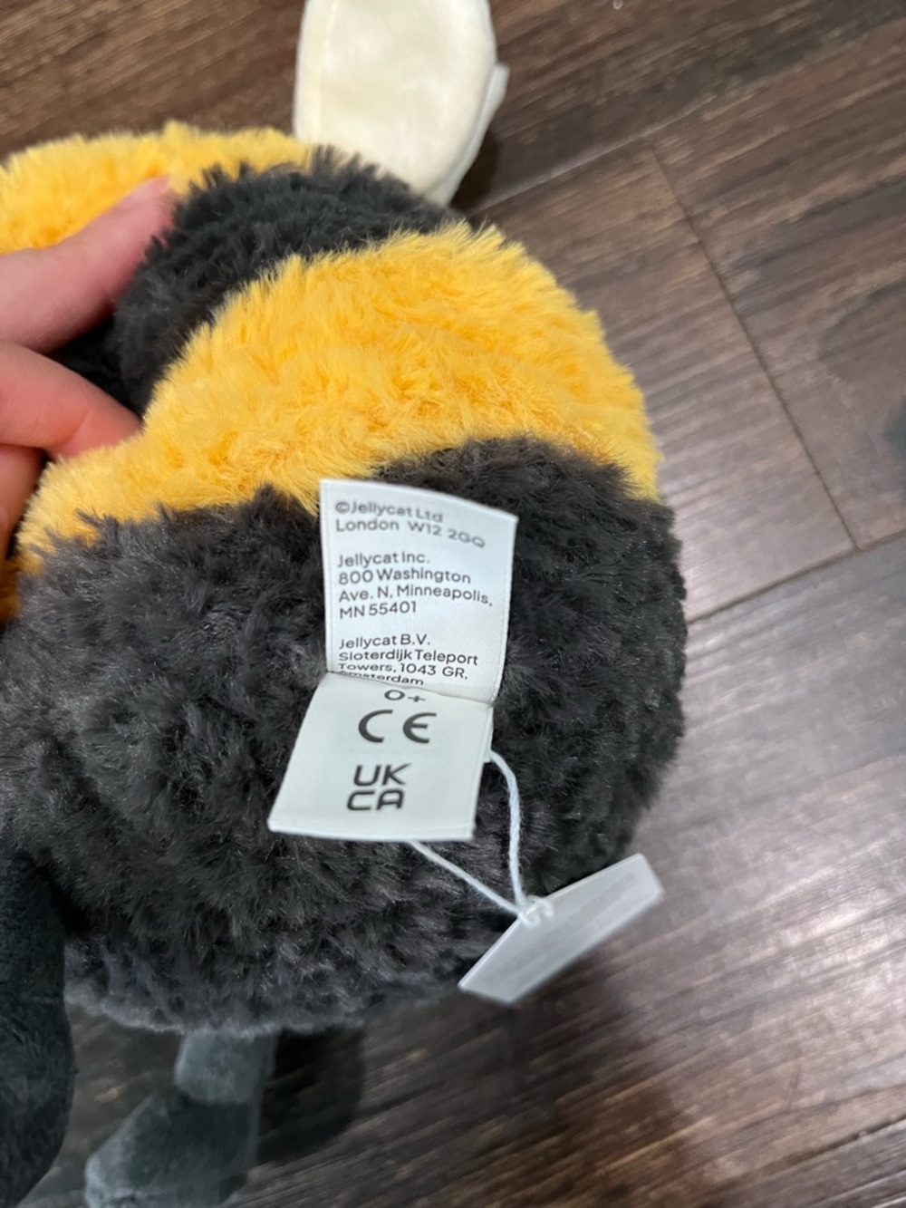 Jellycat Albee Bee Toy Plush Gift 100% Authentic NWT US SHIP FAST - Picture 9 of 9
